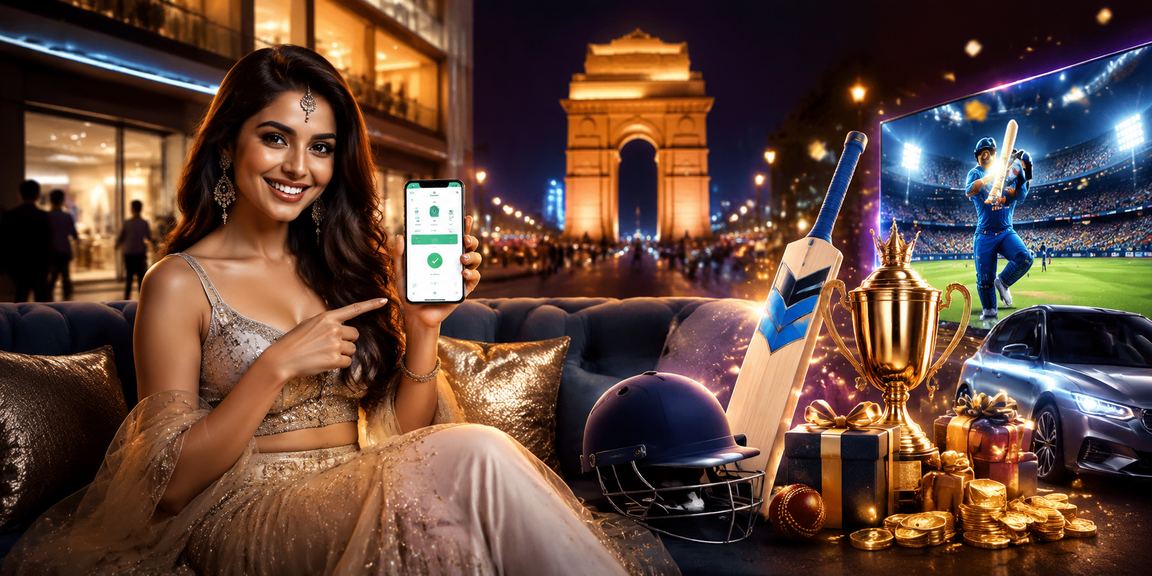 Live casino players enjoying games near India Gate, Delhi