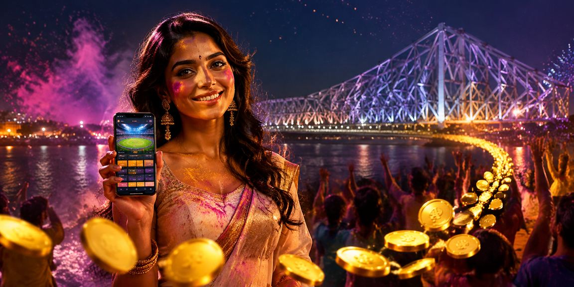 Kolkata mobile casino Holi festival